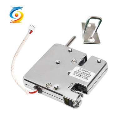 quality DC 24v 12v อัตโนมัติตู้ล็อค เงิน Magnetic ล็อคอิเล็กทรอนิกส์ factory
