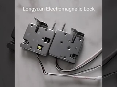 DC 24v 12v อัตโนมัติตู้ล็อค Silver Magnetic ล็อคอิเล็กทรอนิกส์