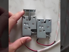 ล็อคโซลินอยด์ไฟฟ้า 12V DC แบบกำหนดเองอัจฉริยะสำหรับตู้เก็บของหยอดเหรียญ